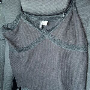 Black shirt from H&M, discontinue shirt